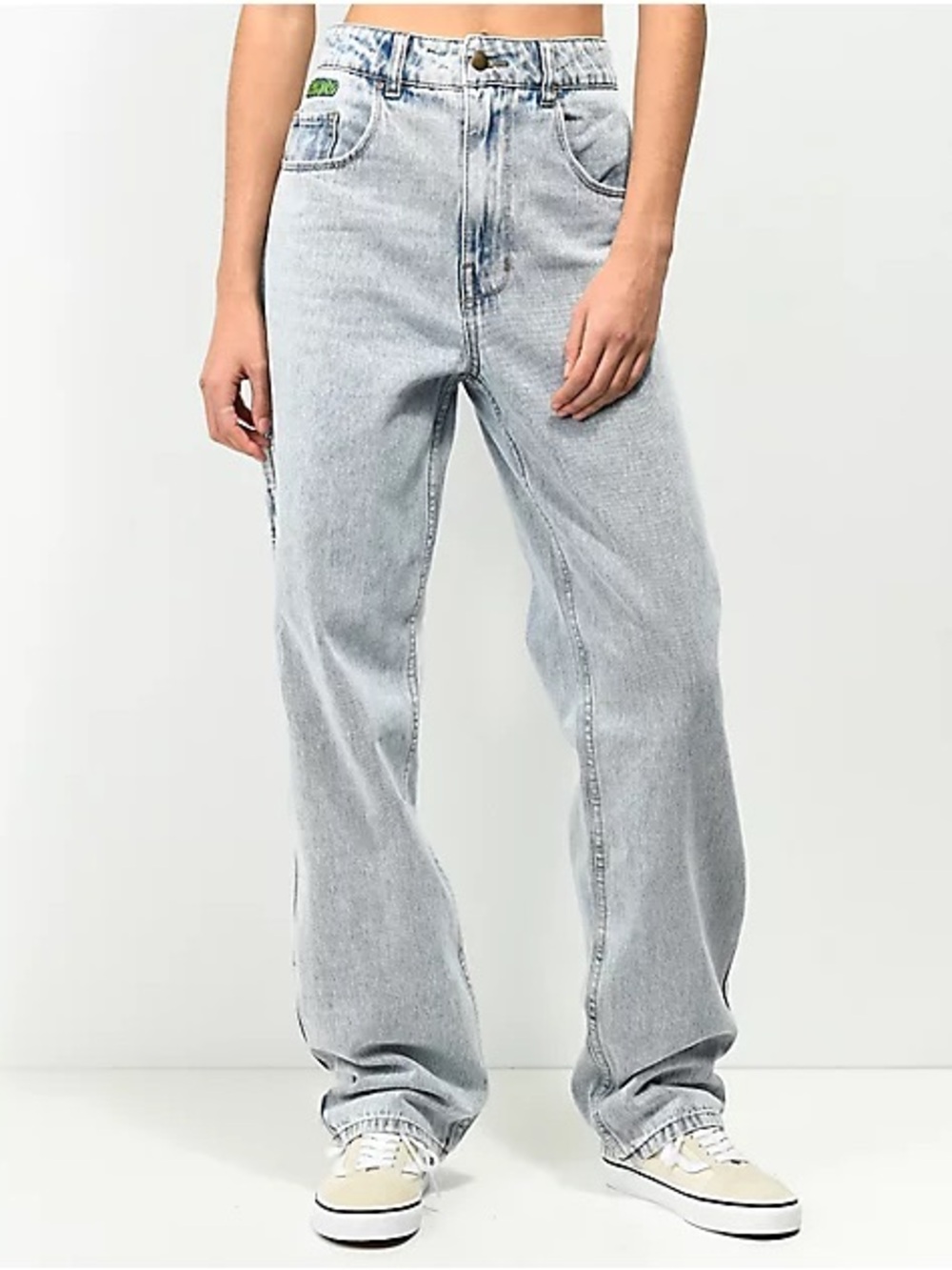 Empyre Tori Billie Acid Wash Denim Jeans,